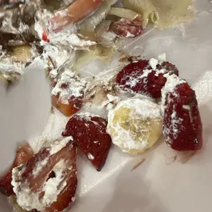 I ordered a strawberry and banana that we're bad (black)