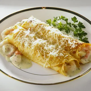 French Lobster & Shrimp Crepe (NEW)