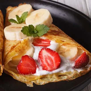 Strawberry-Banana Crepe