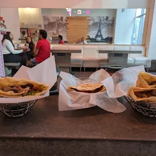 Combo 4 with 2 Savory Crepes