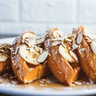 waffles, food