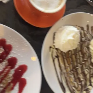 Philly Cheesecake Crepe-Strawberry
