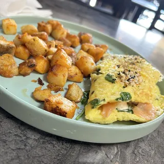 Smoked Salmon Omelet