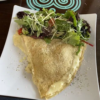 Chicken Alfredo Crepe