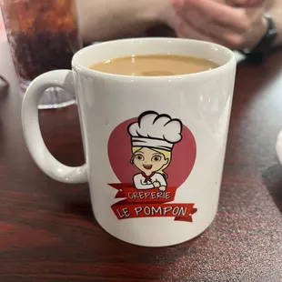 Coffee is a bit strong here