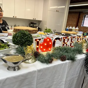 Holiday  Brunch Crepe Catering for Corporate