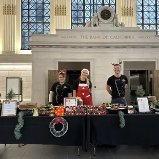 Holiday Catering at 400 California Street for entire building