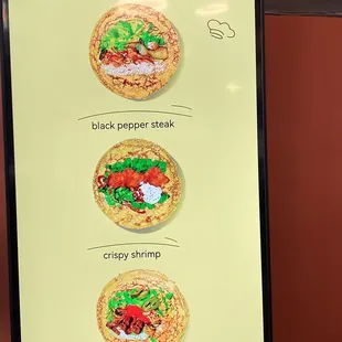 Menu board that changes!