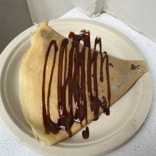 Hazelnut and Chocolate crepe