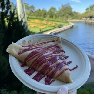 Red Berries Crêpe