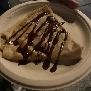 Chocolate Spread Crepe