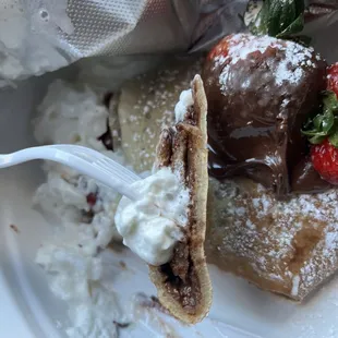 Nutella &amp; Fresh Strawberry