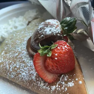 Nutella &amp; Fresh Strawberry