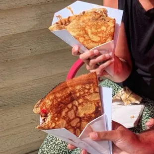crepes, food