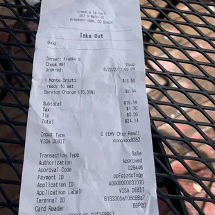 Secret charges added without my consent.