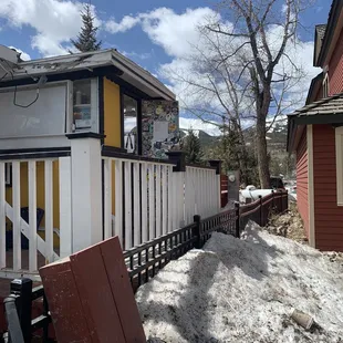 View from waiting in line to order