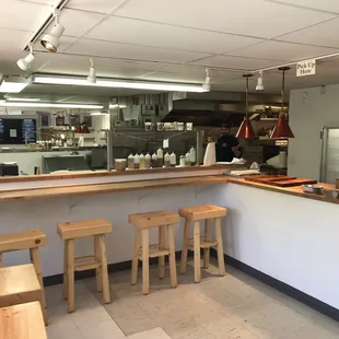 The new Kitchen. Watch your crepes being made in the comfort of our indoor shop.