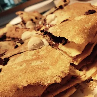 Special- Smores Crepe Cake, goes great with a hot coffee.