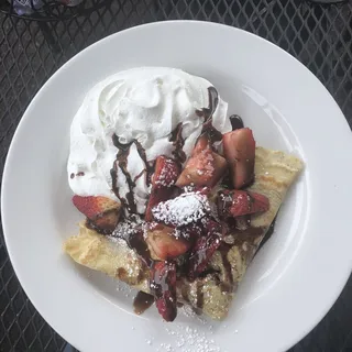 Strawberry Chocolate Crepe