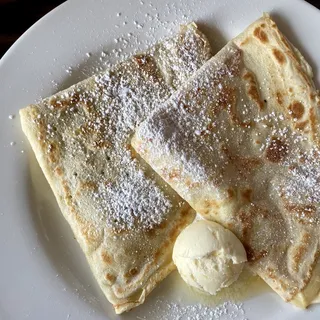 2 Plain Crepes