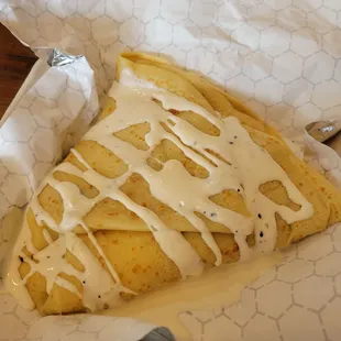 Smoked Salmon Crepe