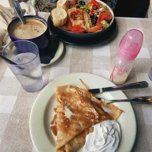 Dulce De Leche Crepe