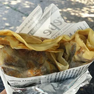 There&apos;s Nutella in them there crepe hills