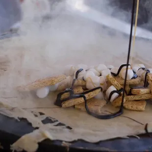 smothered marshmallows