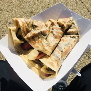 pancakes, food