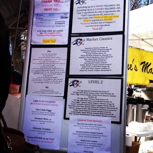 menus