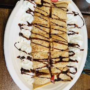 Banana Nutella Crepe