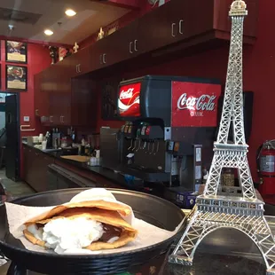 crepes, interior