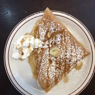 Maple Banana Crepe