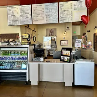 Front ordering counter