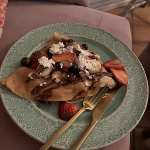 crepes, food