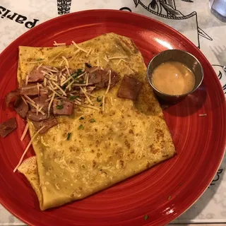Ham & Cheese Crepe