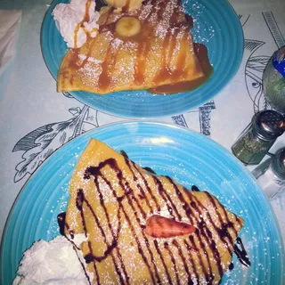 Warm Wish Crepe (includes ice cream)