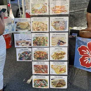 Kakaako Farmers Market menu