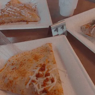 Bacon Egg and Cheese Crepe