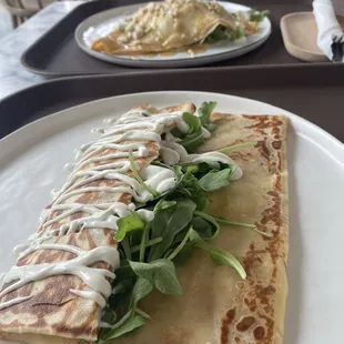 Quadra-cheese crepe