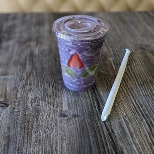 Purple Berries Chia Smoothie