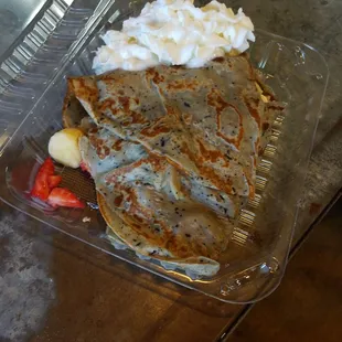 Blueberry Crepe