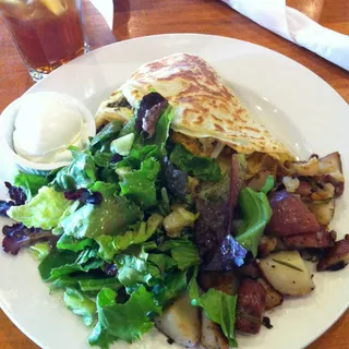 Chicken Curry Crepe