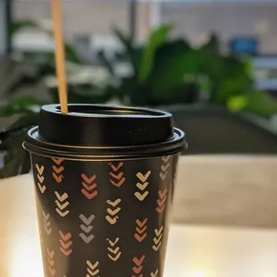 Organic chai latte. First time ever ordering one and it was good!