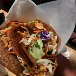 Thai Chicken Crepe