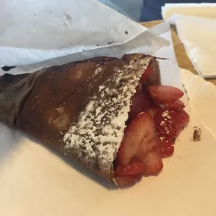 Dark Chocolate Ganache Crepe