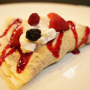 Nutella Strawberry crepe