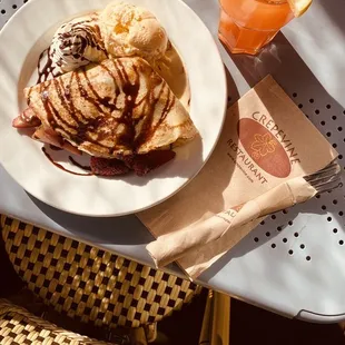 crepes, food