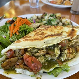 Close up on the Tuscany Crepe.