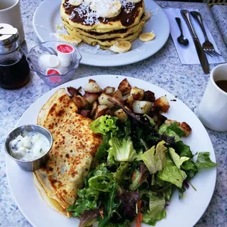 Greek Crepe Breakfast